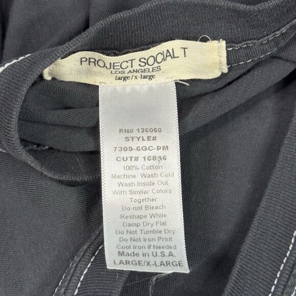 Urban Outfitters Project Social T Cheetahs Oversized Tee Mens L USA Made Y2K - Picture 6 of 8